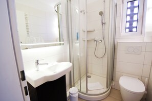 Hair dryer, towels