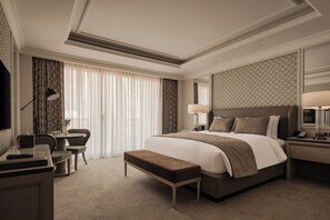 Suite, 1 King Bed, Accessible, City View | Minibar, in-room safe, blackout drapes, rollaway beds - Giza Palace  Hotel & Spa – The Leading Hotels of the World (Sheikh Zayed City)