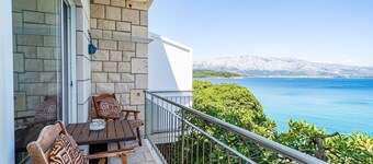 Apartments Nikolina (LU) - Studio with Sea View (3 Adults)