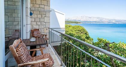 Apartments Nikolina (LU) - Studio with Sea View (3 Adults)