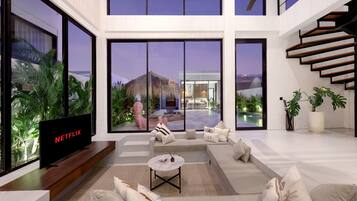 Villa | Living area | LED TV, Netflix, streaming services