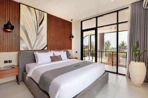 Cofres nos quartos, individualmente decorados