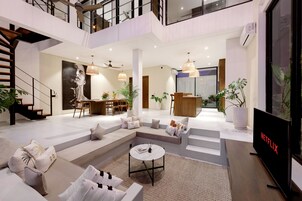 Vila | Área de estar | TV LED, Netflix, serviços de streaming