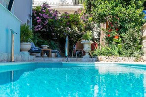 Pool - Apartments Villa Aura - Comfort Studio Apartment 8 with shared swimming pool (Dubrovnik)