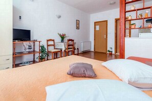 Iron/ironing board, travel cot, free WiFi