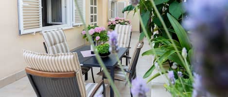 Restauration en plein air