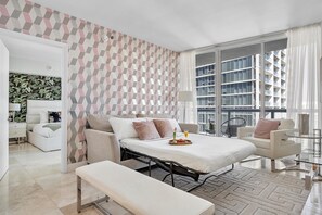 1 chambre, fer et planche à repasser, lit de bébé portatif, Wi-Fi