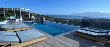 Udendørs pool, opvarmet pool