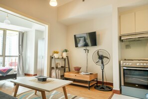Superior-lejlighed - balkon - byudsigt | Opholdsområde