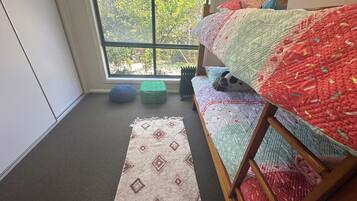 4 bedrooms, iron/ironing board, travel crib, WiFi