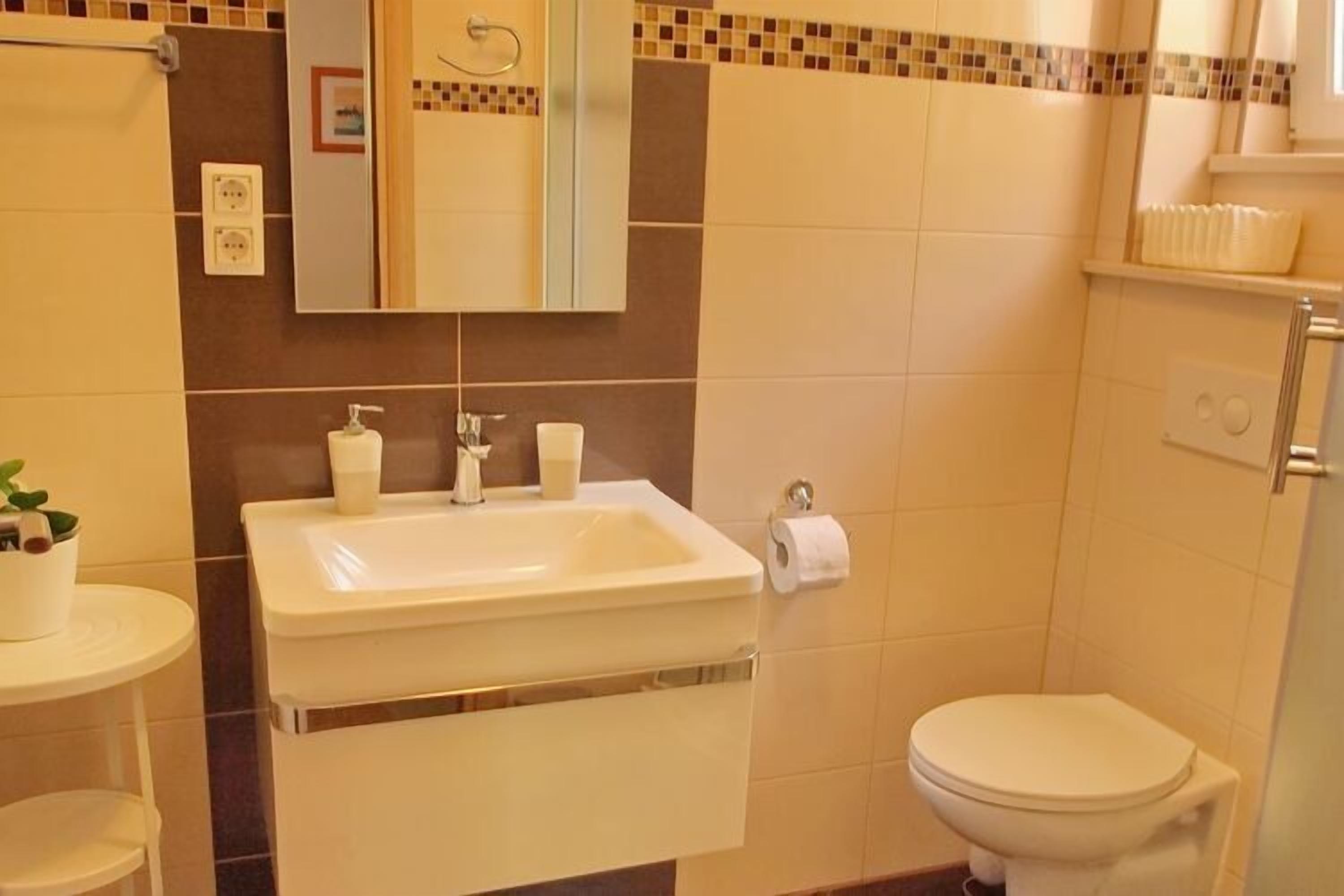 Ducha y secador de pelo