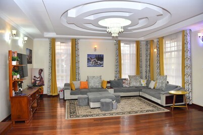 Spacious 6-bedroom house in Nairobi offering unparalleled luxury and comfort.