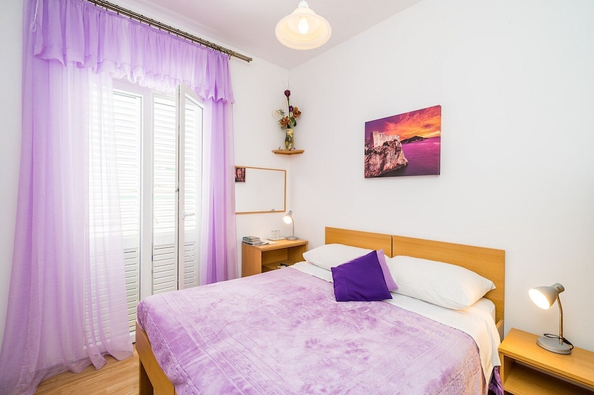Guest House Villa Nina- Superior Double Or Twin Room With Balcony And Sea View (S4 - Mala) - Mlini