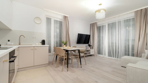 Leilighet, 2 soverom, balkong | Oppholdsrom
