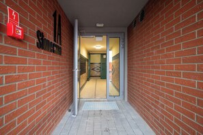 Overnatningsstedets facade