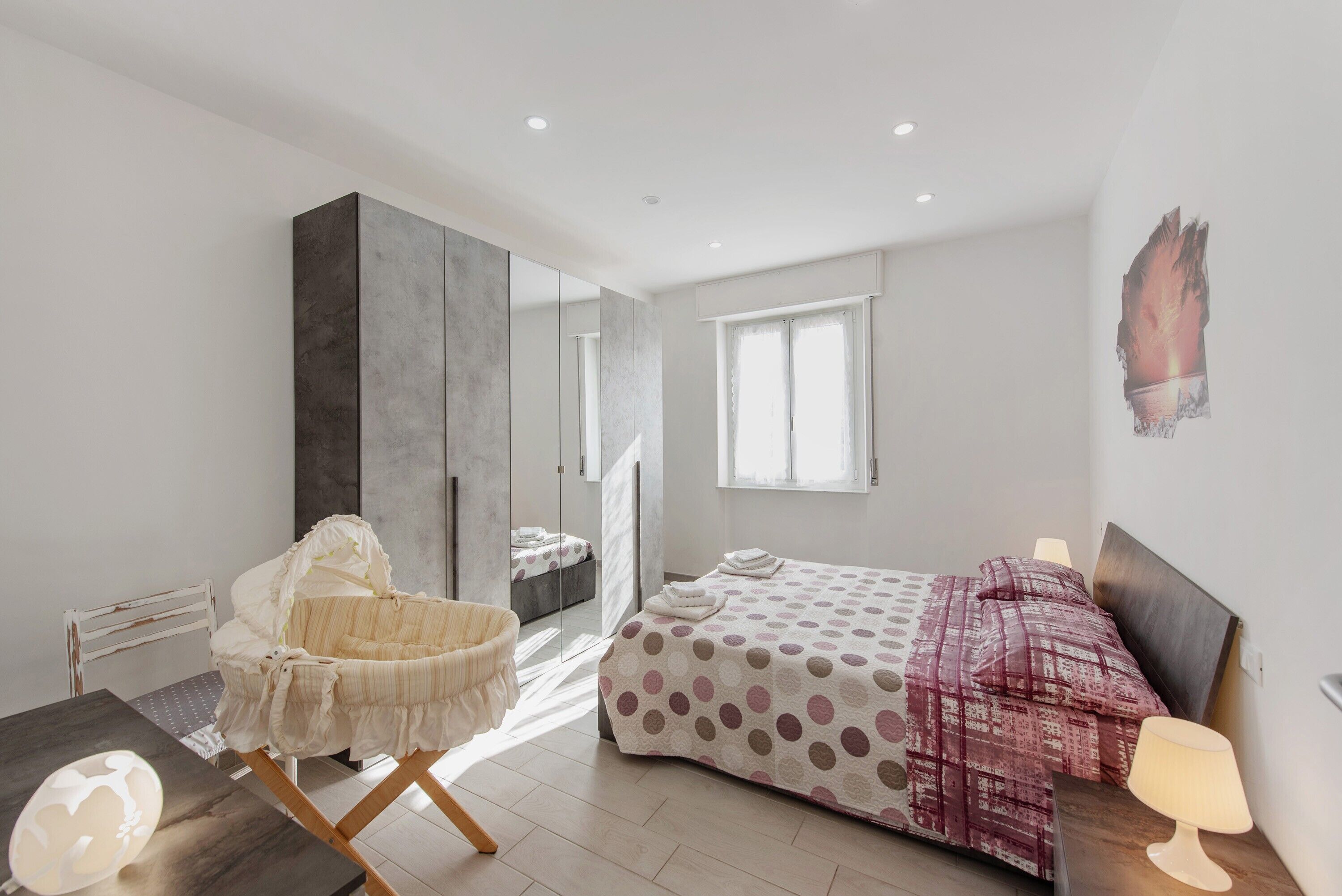 2 bedrooms, iron/ironing board, free WiFi, bed sheets