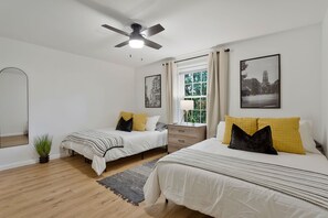 1 makuuhuone, silitysrauta/-lauta, ilmainen Wi-Fi, vuodevaatteet