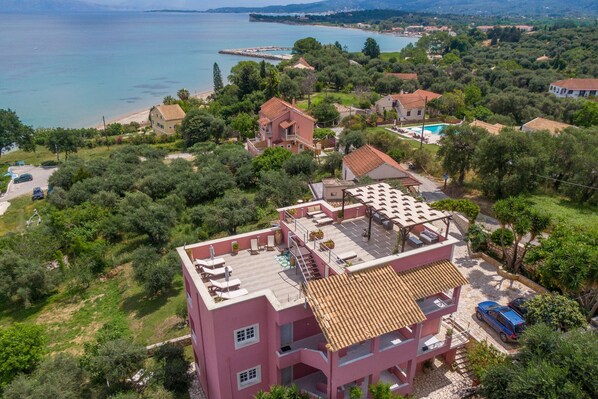 Exterior - Studio Apartment 'GRAND  1' with Sea View, Wi-Fi and Air Conditioning (Corfu)