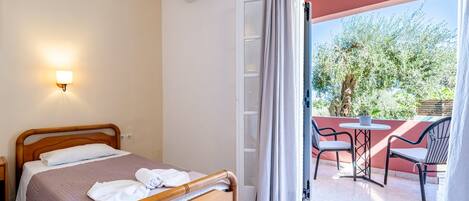 1 間睡房、熨斗/熨衫板、免費 Wi-Fi、床單