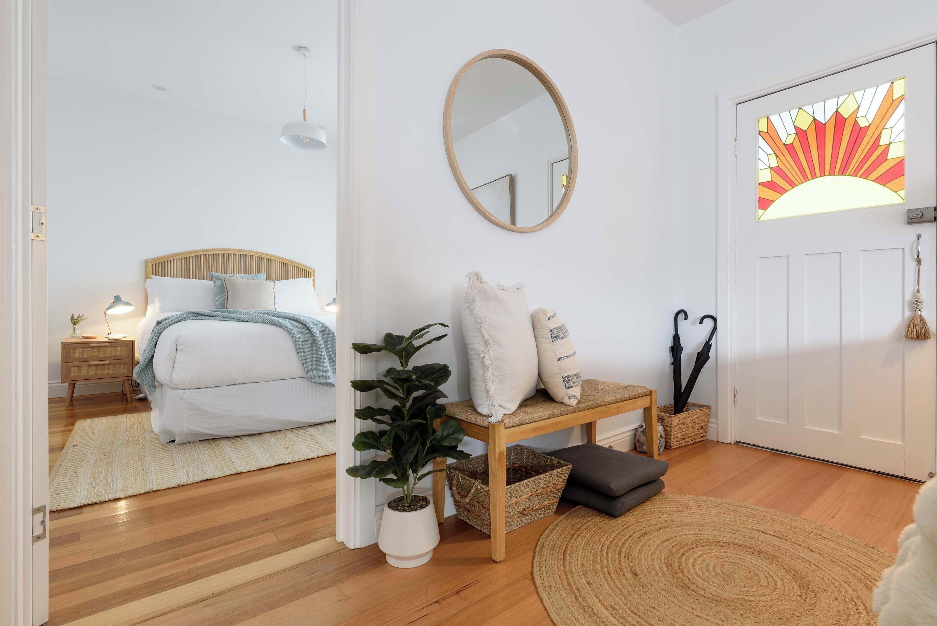 3 bedrooms, desk, iron/ironing board, free WiFi