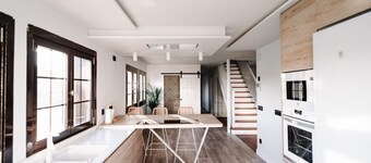 Country House 'Camino Blanco' with Private Pool, Shared Terrace and Air Conditioning