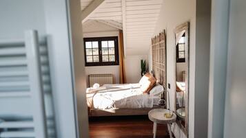 6 slaapkamers, beddengoed