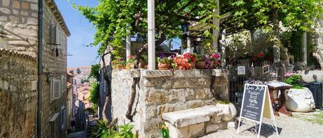 Enceinte de l’hébergement