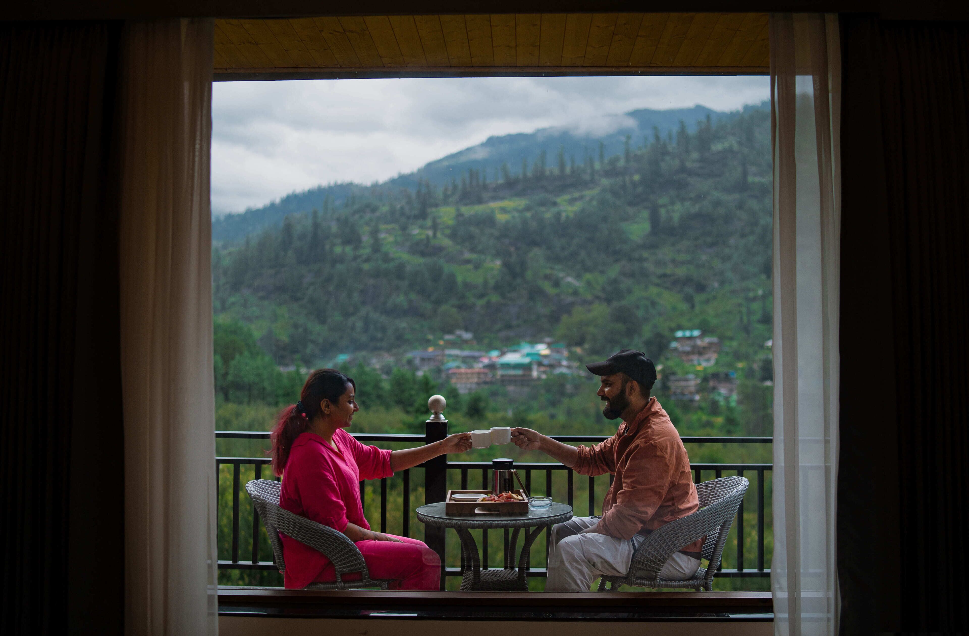 Habitación superior, balcón, vista a la montaña | Vista a la montaña