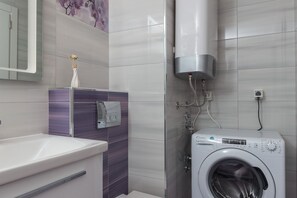 Secador de cabelo, papel higiênico