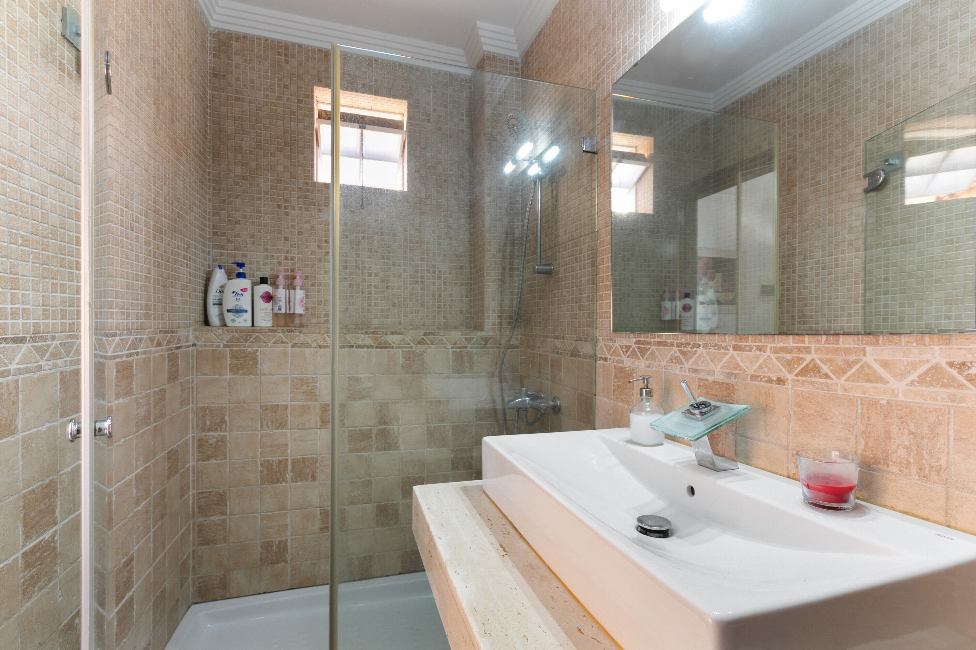 Dusche, Handtücher