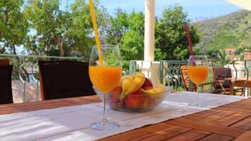 Opções para refeição ao ar livre