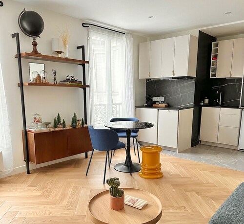 Charmant deux pièces à Stalingrad proche de tout