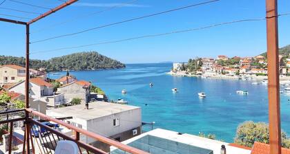 Apartments Peselj-One Bedroom Apartment with Balcony and Sea View ( 2 )