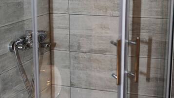 Shower, hair dryer