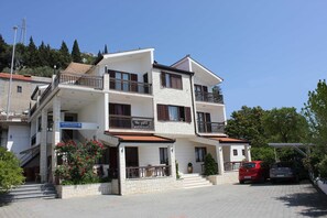 Residents enjoy balconies and terraces with outdoor space.