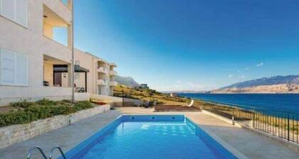 Apartment La Eva Pag - One Bedroom Apartment with Balcony and Sea view