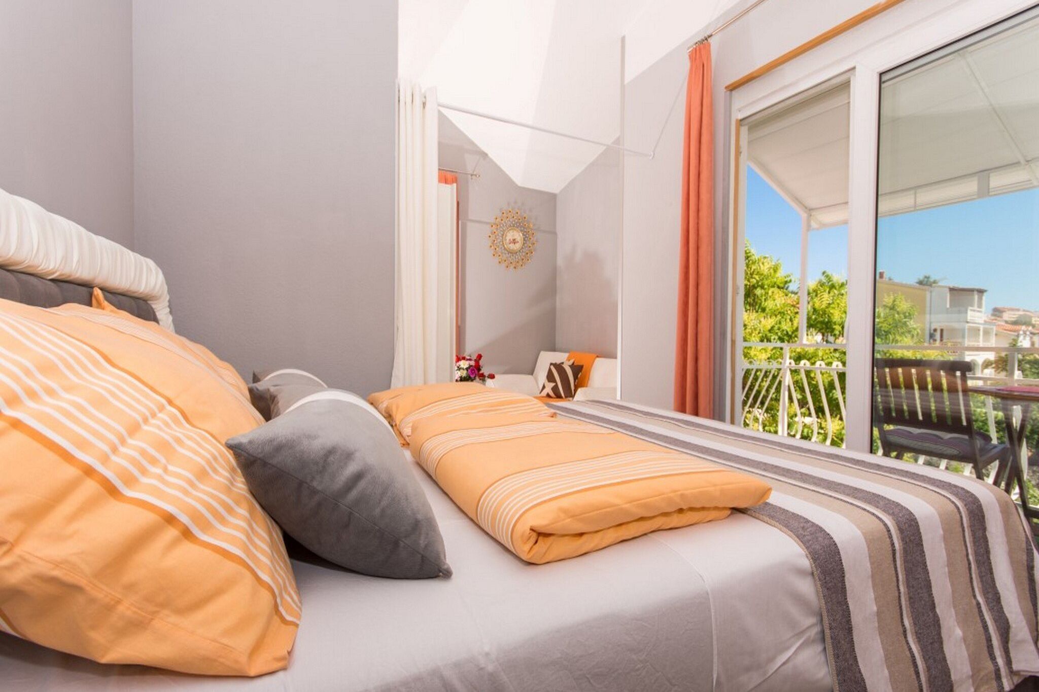 2 soveværelser, strygejern/strygebræt, weekendseng, gratis Wi-Fi