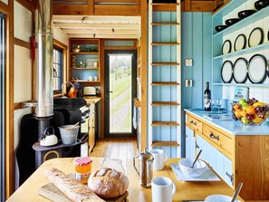 Fridge, oven, stovetop, toaster