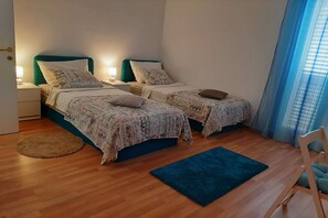 4 camere, ferro/asse da stiro, culla da viaggio, Wi-Fi gratuito