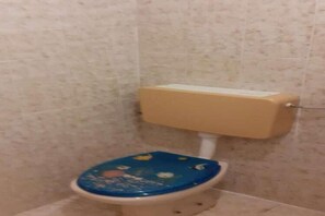 Een douche, een haardroger, een bidet