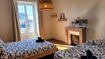 2 habitaciones, wifi gratis y ropa de cama