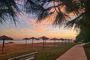 Na praia 