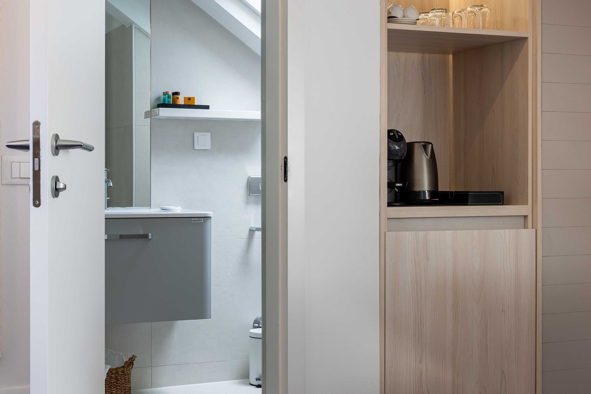 Ducha, secador de pelo