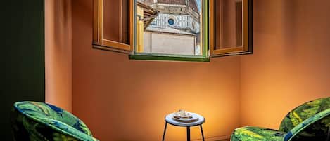 Zona de estar del vestíbulo