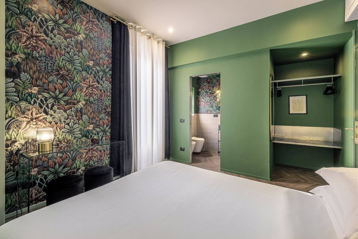 Design kamer | Luxe beddengoed, donsdekens, bedden met traagschuimmatrassen