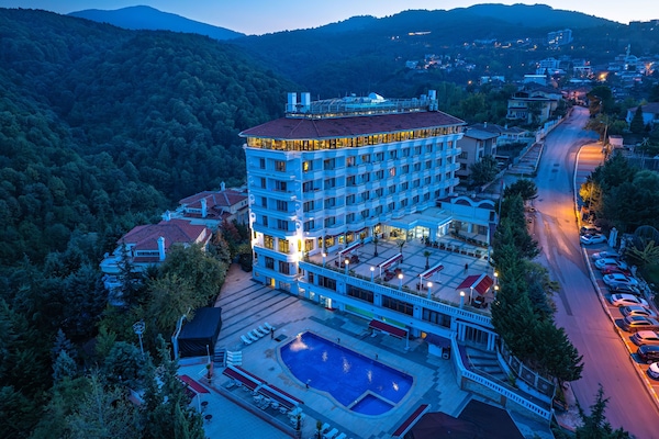 Overnatningsstedets facade