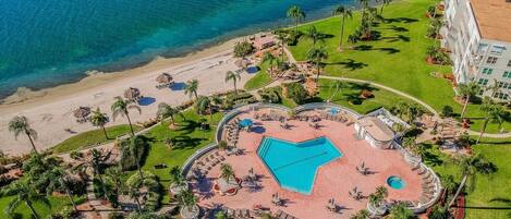 Una piscina climatizada