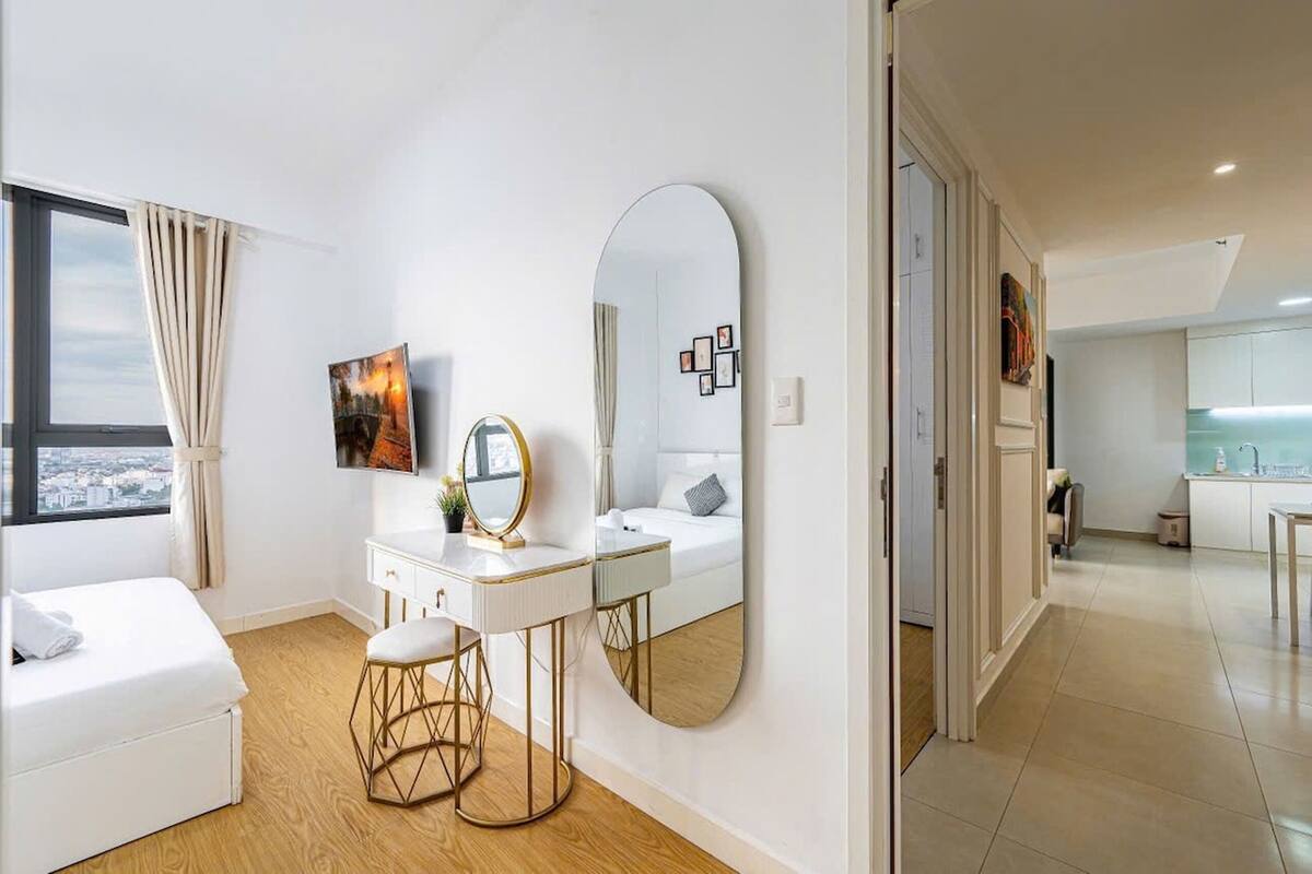 1 habitación, minibar, escritorio y espacio para trabajar con laptop