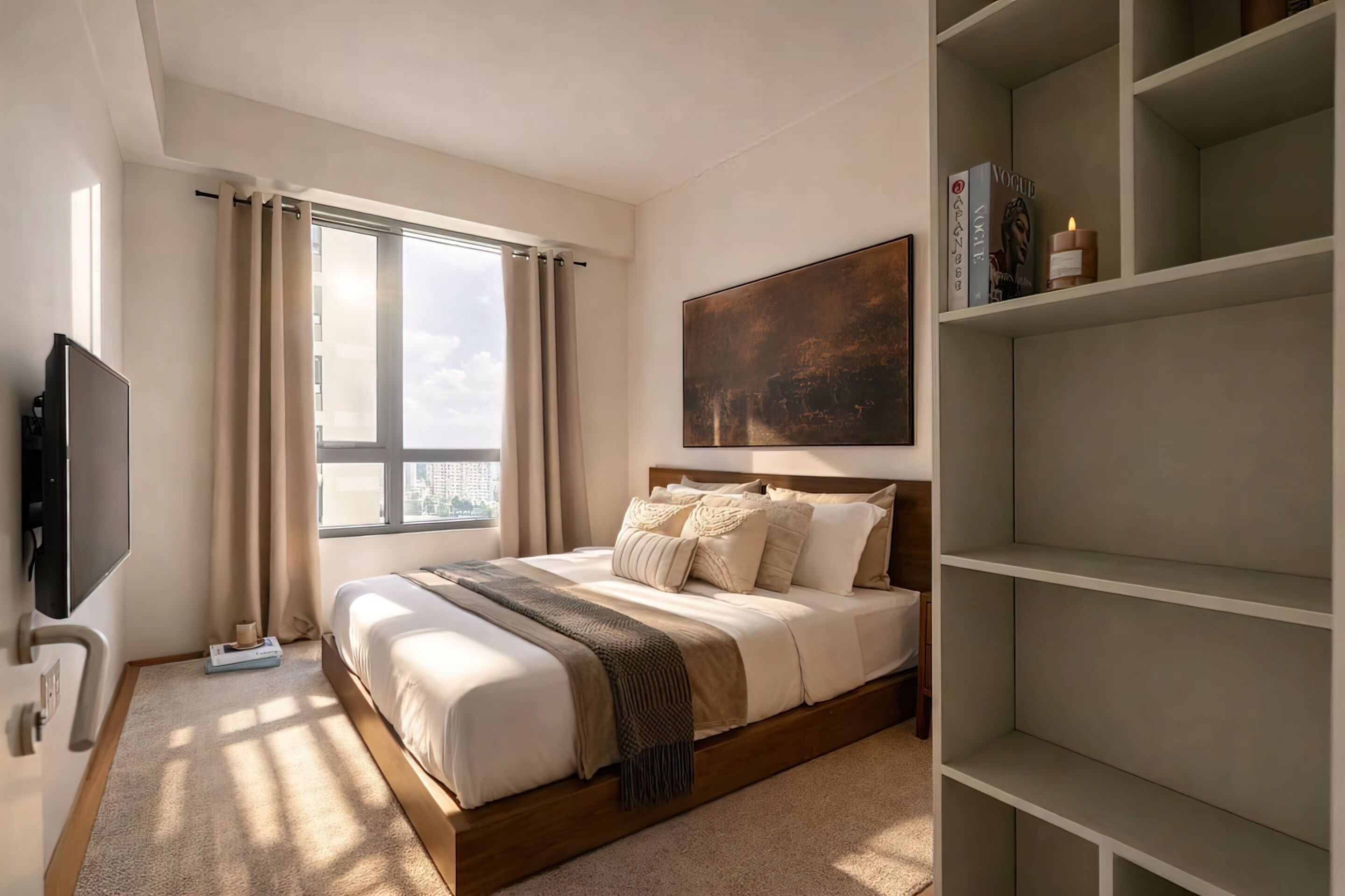 Superior Apartment, 2 Bedrooms, Kitchen, City View