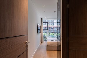 Superior appartement, 3 slaapkamers, keuken, uitzicht op de stad | Uitzicht op de stad